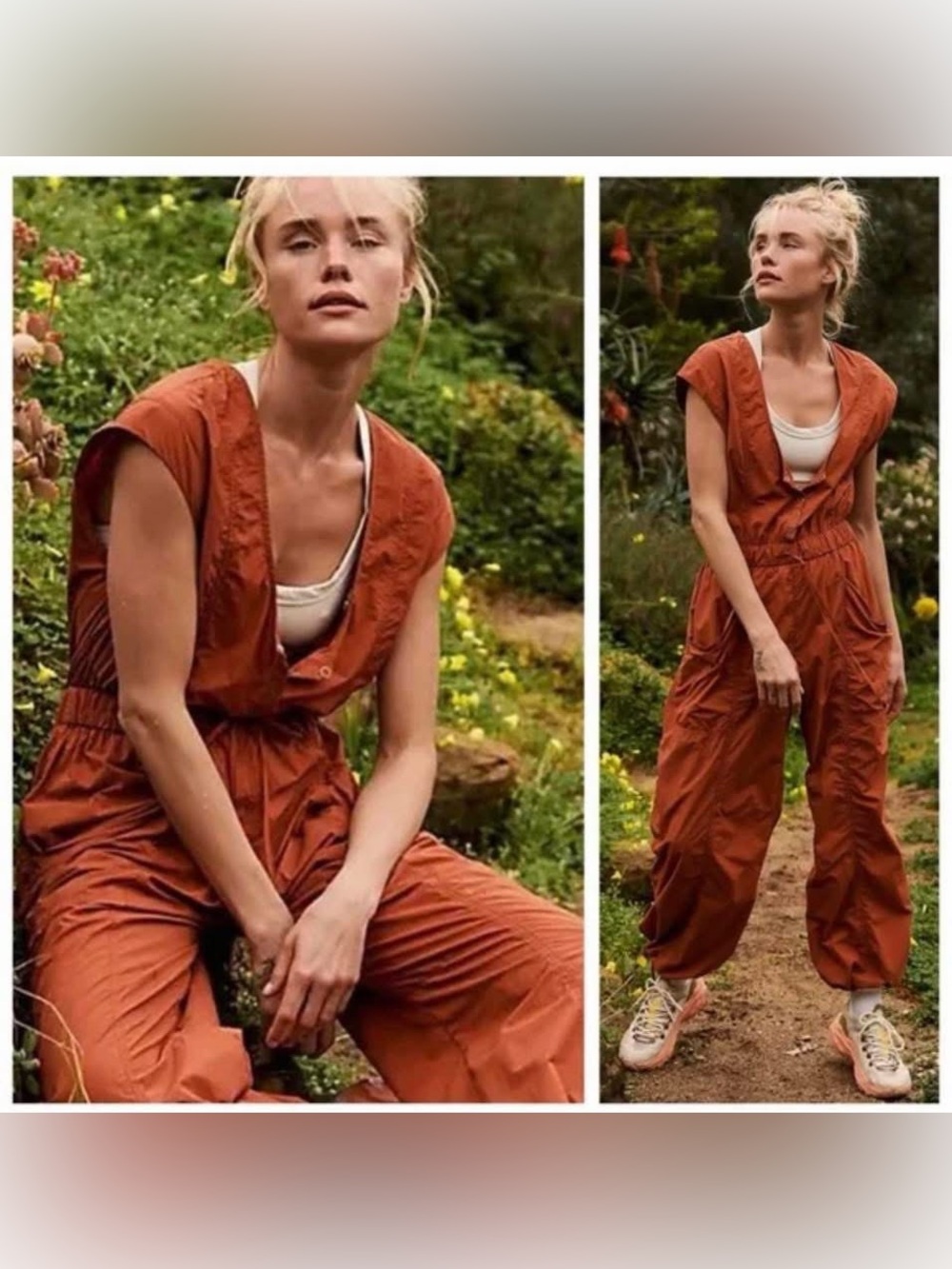 Free People Movement Fly By Night Jumpsuit, like new ($128)!